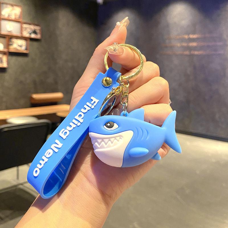 Clownfish Finding Nemo Keychain Cartoon Creative Car Key Chain Stall Doll Machine Gift Large