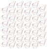 40Pcs Water Drops Shape Paper Clips Rose Gold Cute Pins for Office File Classification