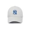 MLB Cotton Baseball Caps CP66 Unisex Light Gray Fashion 3ACP6601N-50GRS