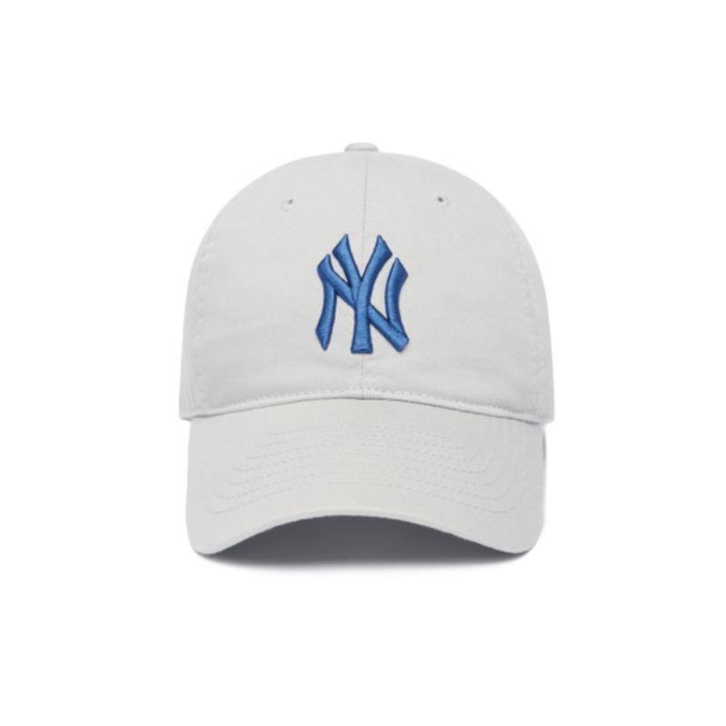 MLB Cotton Baseball Caps CP66 Unisex Light Gray Fashion 3ACP6601N-50GRS
