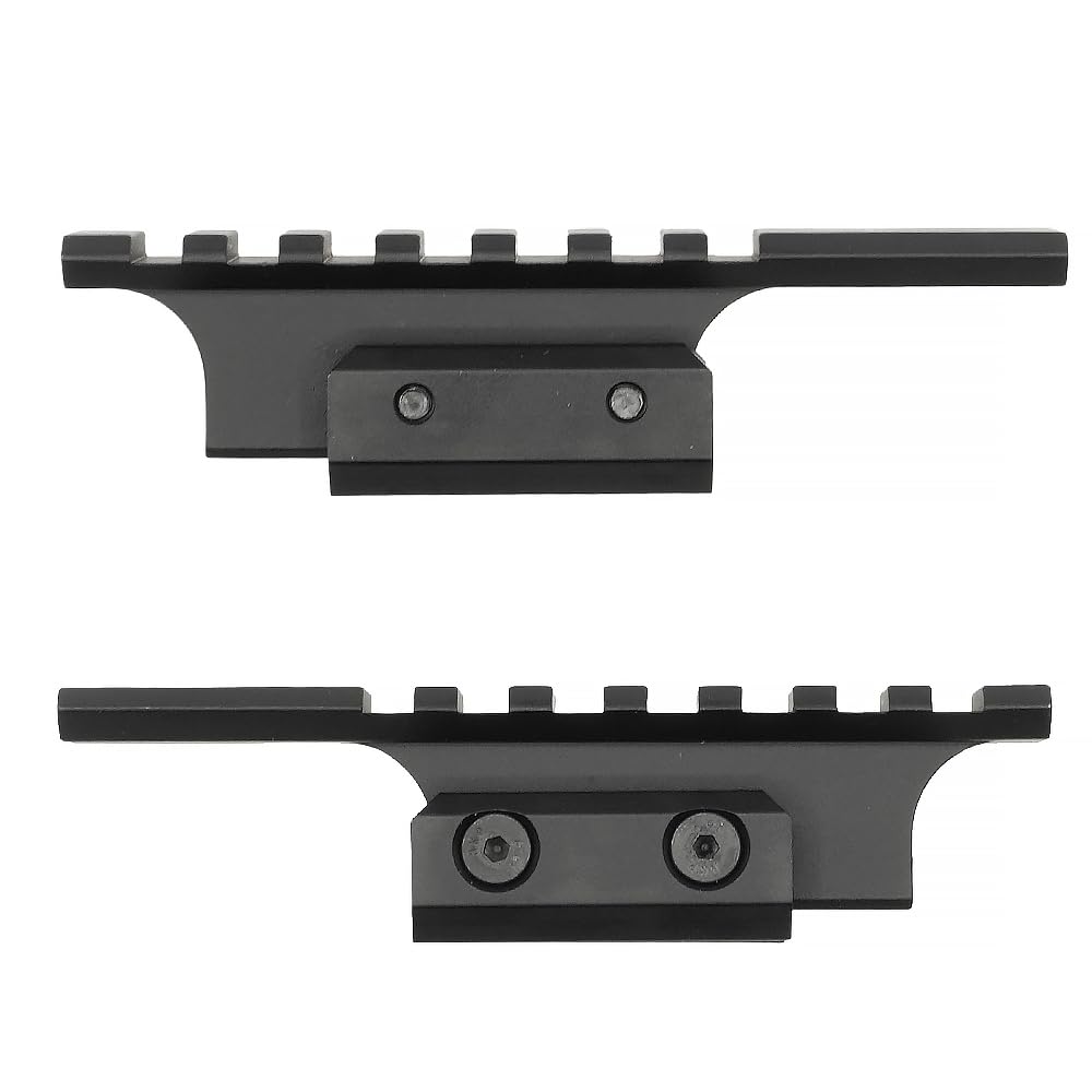 Ryohin Buhin 5KU Zenit B-18U Rear Sight Rail Replica for AKS-74U Krinkov (Black) (5KU-276-BK)