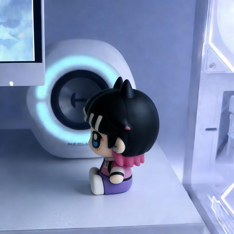Neu Niedlich 7cm Spiel Valorant Clove PVC Figur Modell Dekoration Anime Cartoon Ornament Cosplay Weihnachten Geschenk Fans