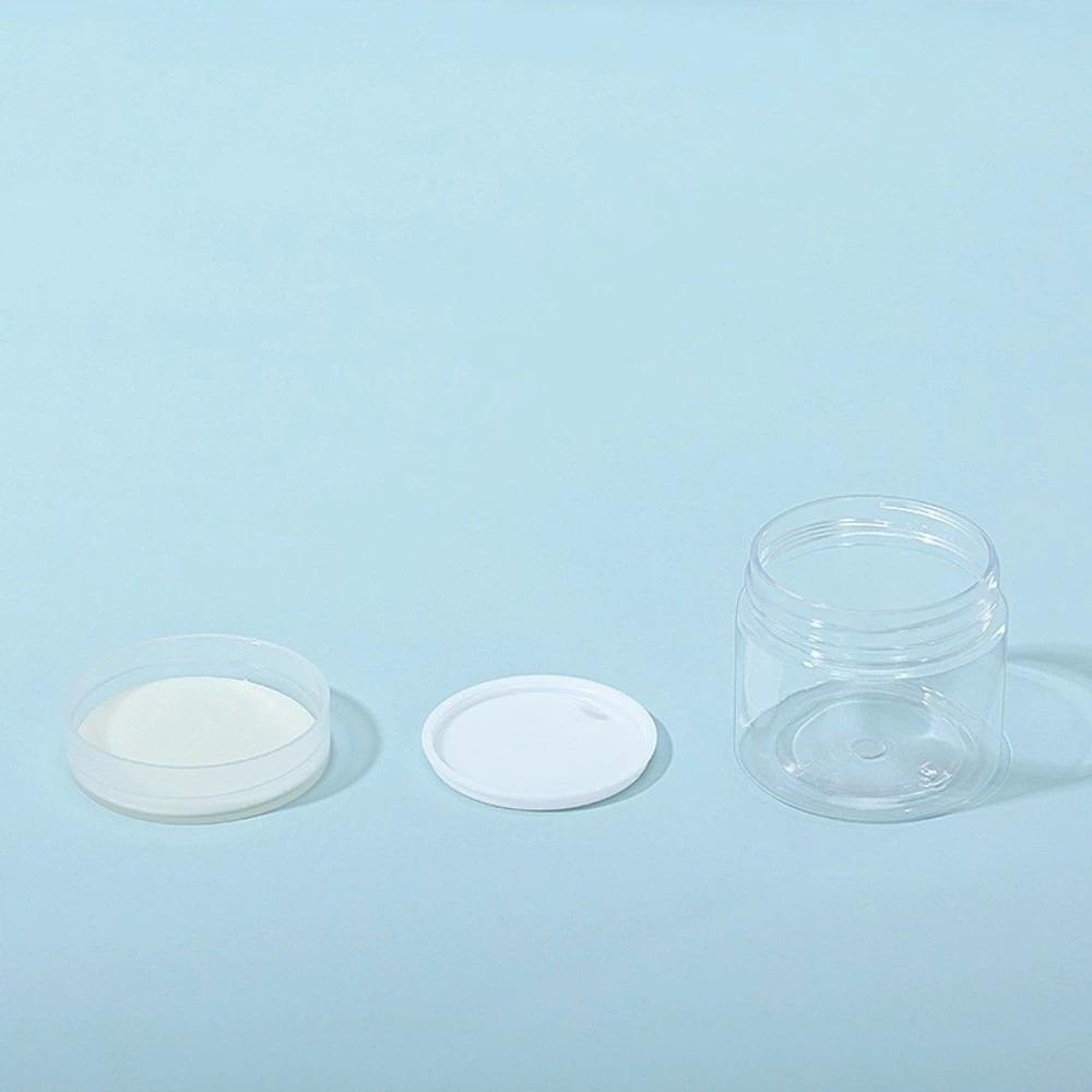 Travel 60ml Refillable Bottles Empty Transparent Container Jars Plastic with Lids Cosmetic Makeup Bottle Storage Container