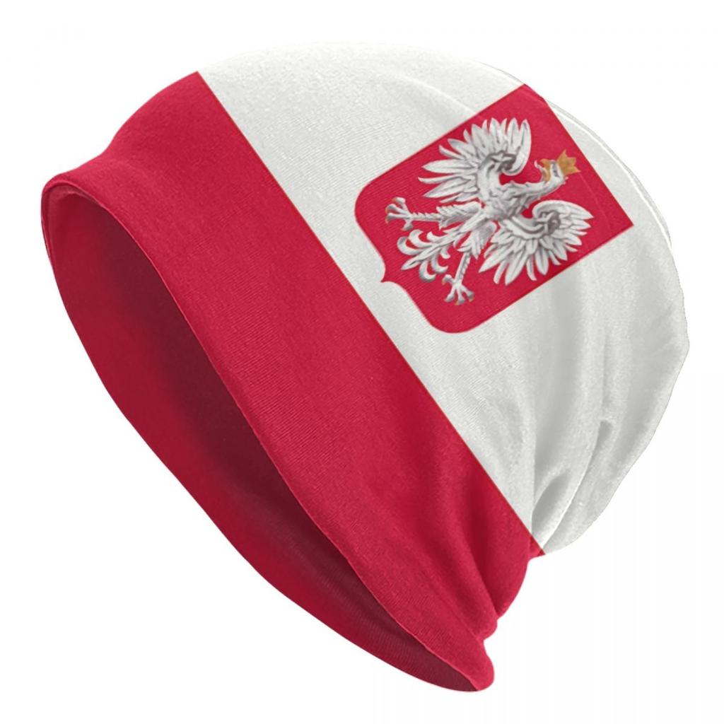 Custom Polish Folk Flowers Beanie Cap Unisex Winter Warm Bonnet Knitted Hats Outdoor Ski Poland Floral Art Skullies Beanies Hats