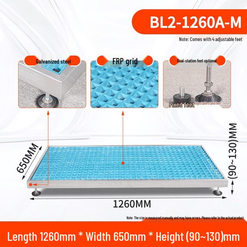 Rongyu Machine Tool Anti-Fatigue Grid Standing Mat