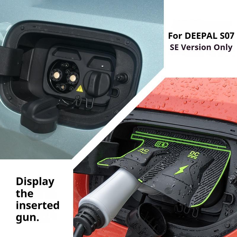 For Deepal G318 L05 L07 S05 S07 S09 Waterproof Charging Port Cover - EV Protector Seal Cap Agat Rain Dust Mud
