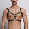Men'S Sexy Chest Strap Pu Leather Underwear Men'S Adjustable Carnival Gay Clothing Bdsm Fetish Full Body Strap