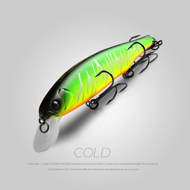 BEARKING 112mm 15g Floating Fishing Lure, Dives 1.5m, Model M111