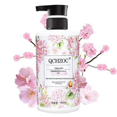 QCHZOC Kirschblütenpflanzenextrakt Nährendes Shampoo