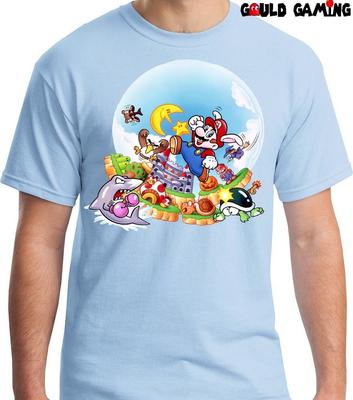 Super Mario Land 2: T-Shirt 6 Monete d'Oro Unisex Cotone Taglie Adulto Retrò Nuova
