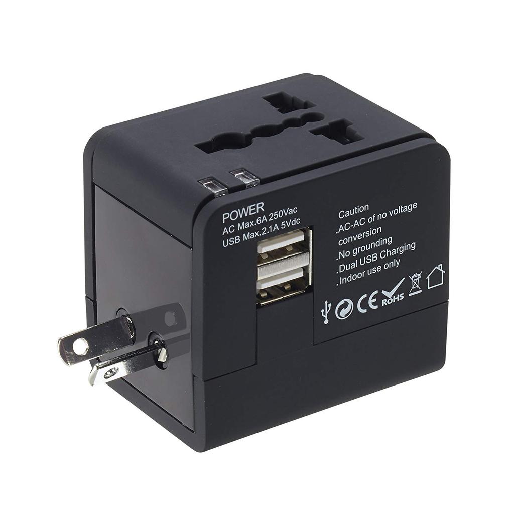Portable Multifunction Conversion Socket Global Travel Generic Plug Electric DC 5V Adapter