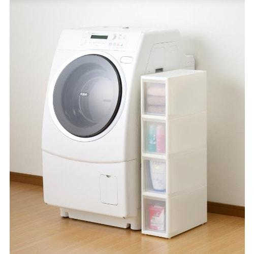 JEJ Astage Slim Stocker, Rise, M4 Tier, 1-Piece Set, White, 1020527