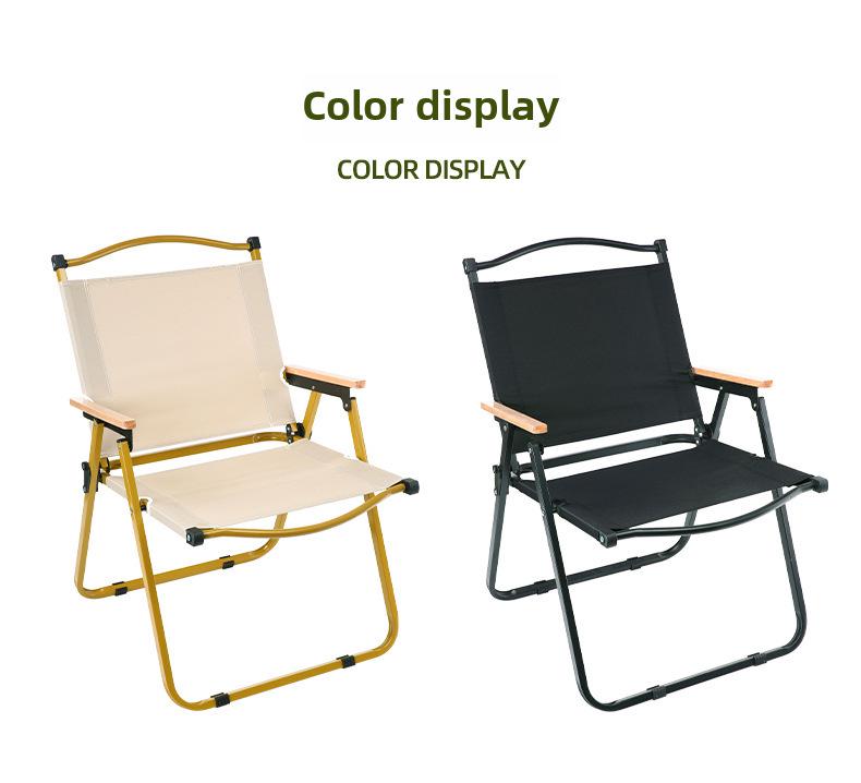 Kermit Outdoor Folding Table and Chair Set - Portable Camping and Beach Chair
