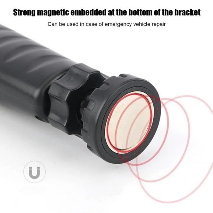 Magnetic Work Light, Rechargeable LED Work Light Maintenance Lighting Supplies for Camping for