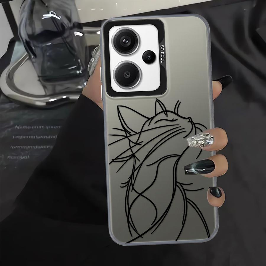 Proud Cat Case for Xiaomi Redmi Note 14 Note 13 12 Pro Plus 14C 12 A2 10 12C 11 Pro 13C A1 Phone Cover