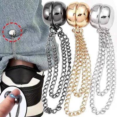 Ketting Magnetische Gesp Exquise Broche Gespen Oprolbare Broekspijpen Legering DIY Naaibenodigdheden Haken Verander Shorts Broekspijpen
