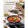 ASD 40cm No-Coating Cast Iron Wok