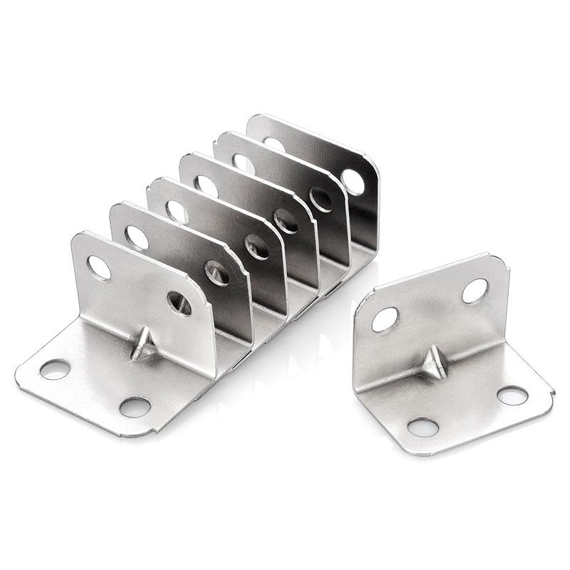 Kostenloser Versand 90° L-förmige Winkel für Holzregale, Tische, Stühle, Schränke, Kleiderschränke und Eisenstützen