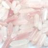 Sechseckiger Kugelkristall-Anhängerstein für DIY-Schmuck