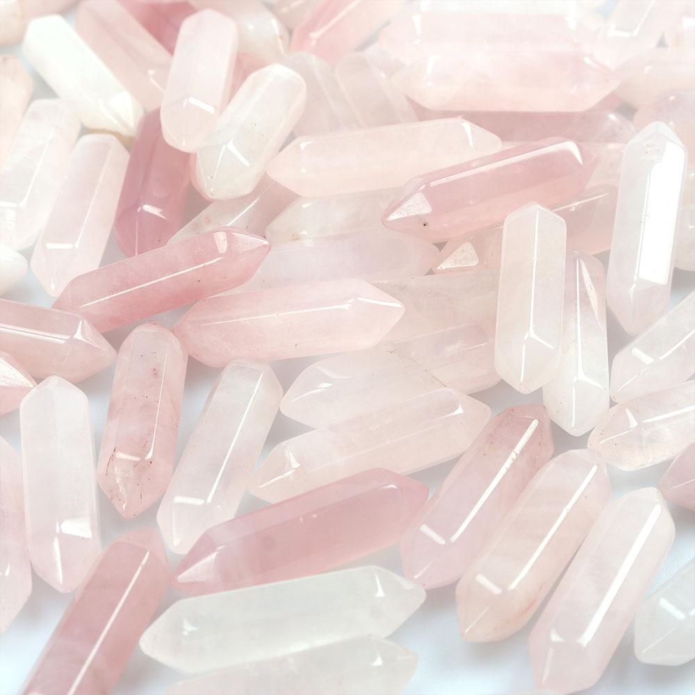 Sechseckiger Kugelkristall-Anhängerstein für DIY-Schmuck