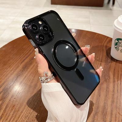 Luxury For Magsafe Ultra Case For iPhone15 13 12 11 14 Pro Max Plus Magnetic Wireless Charge Soft Bumper Cover Phone Accessories