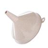 Kitchen Funnel Ideal for Oil Wine and Powder Transfer Compact Round Mouth Funnel for Small Bottles Food Grade Plastic