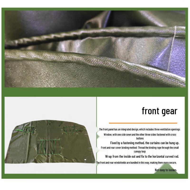 Heavy-Duty Waterproof Sunscreen Truck Tarpaulin
