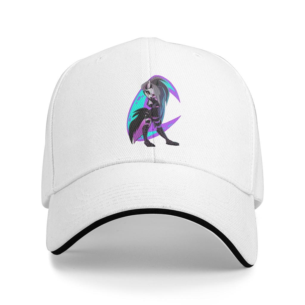 Helluva Boss Logo Baseball Caps Hip Hop Sandwich Hat Unisex Women Adjustable Dad Hat Outdoor