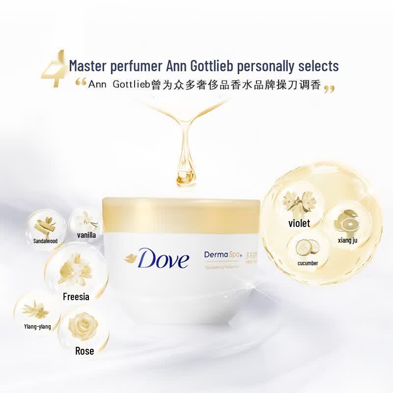 DOVE Loción Corporal Nutritiva e Iluminadora