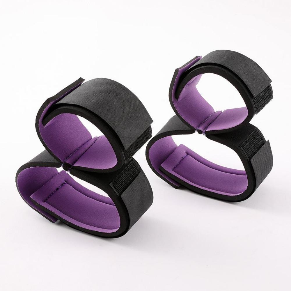 Kit Bondage BDSM per Coppie Donna Manette Sexy Cavigliere Braccia Gambe Restrizioni Accessori Erotici Giocattoli Sessuali per Giochi Adulti