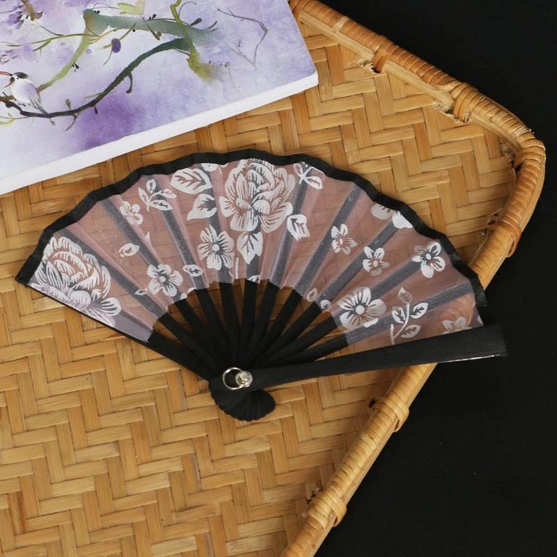 Foldable Hand Fan Foldable Mini Fan Children'S Folding Fan Silk Cloth For Gifts Party Decor Children'S Accessories