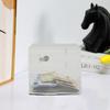 Kids Piggy Bank Case Kids Savings Box Locked Acrylic Money Box Clear with Ideal Savings Solution for Adults Children for Gifting