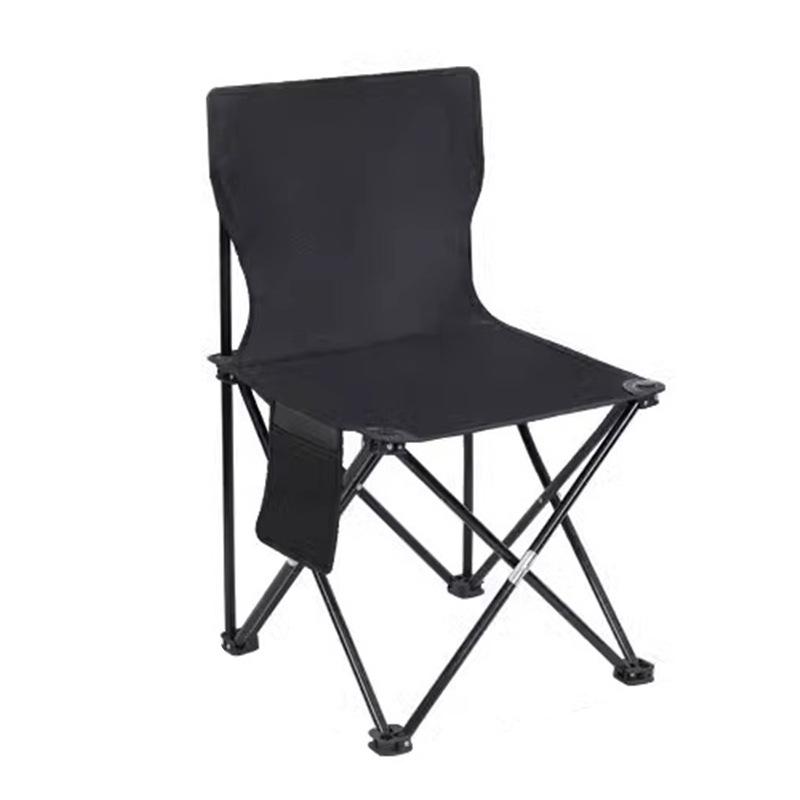 Portable Ultra-light Folding Camping and Fishing Chair with Small Stool for Art Sketching