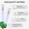 WON 100Pcs 5ML Spray Bottle Small Cosmetic Packing Atomizer Perfume Bottles Atomizing Spray Liquid Container For Travel