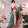 Vintage Volkstanz Damen Chinesischer Stoff Cosplay Robe Kleid Hanfu Outfit Antike Bühnenkostüme