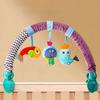 Infant Stroller Attachment With Sound And Visual Stimulation For Baby Engagement