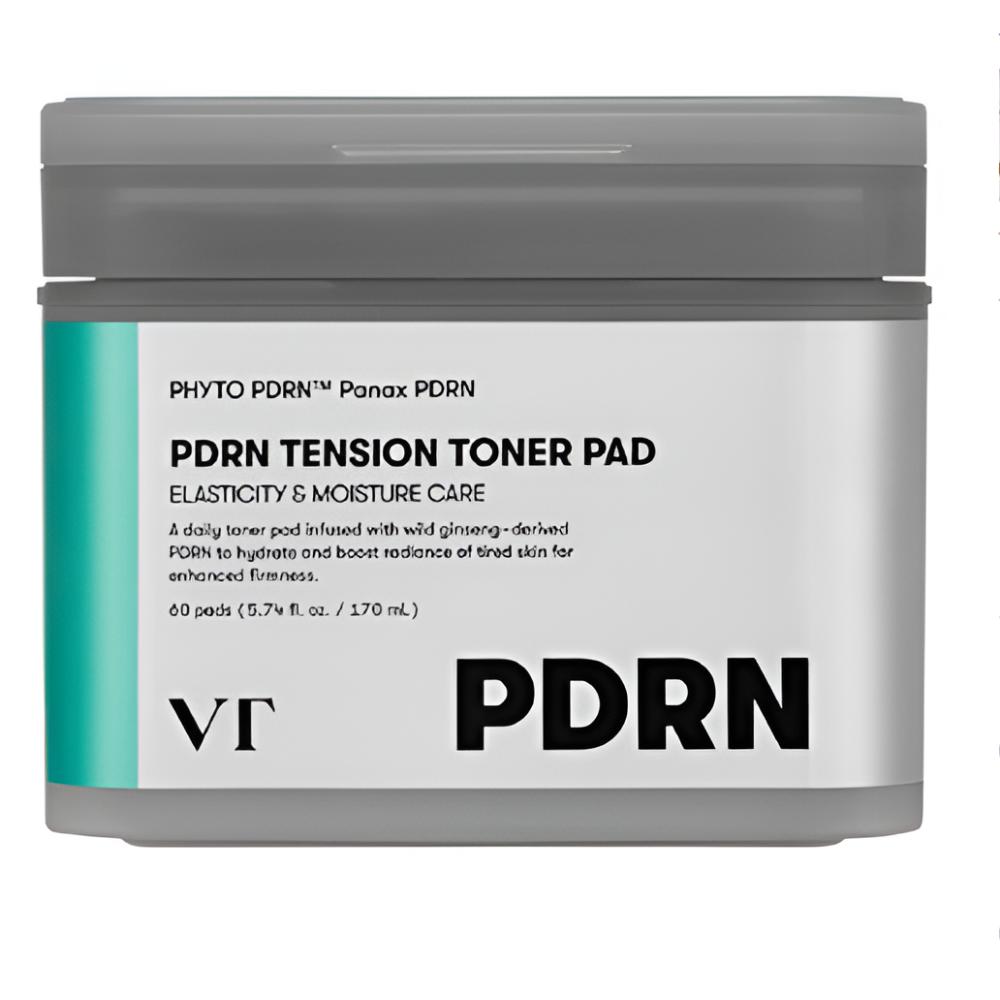 [VT COSMETICS] PDRN Tension Toner Pads 170ml (60 Pads)
