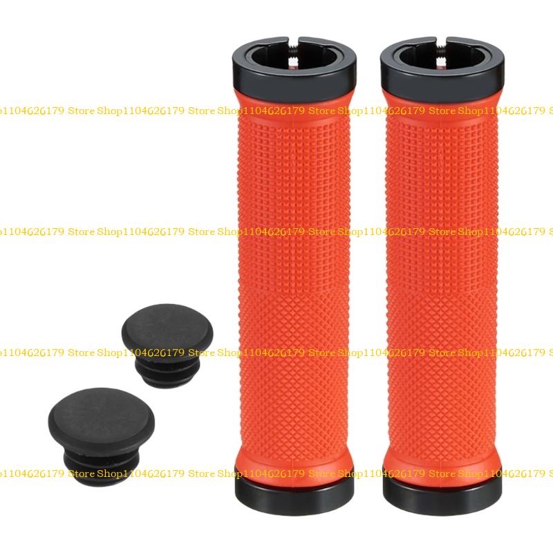 A1A2 Bilateral Locks Bikes Handlebar Grips Comfortable Bicycles Handle Grips