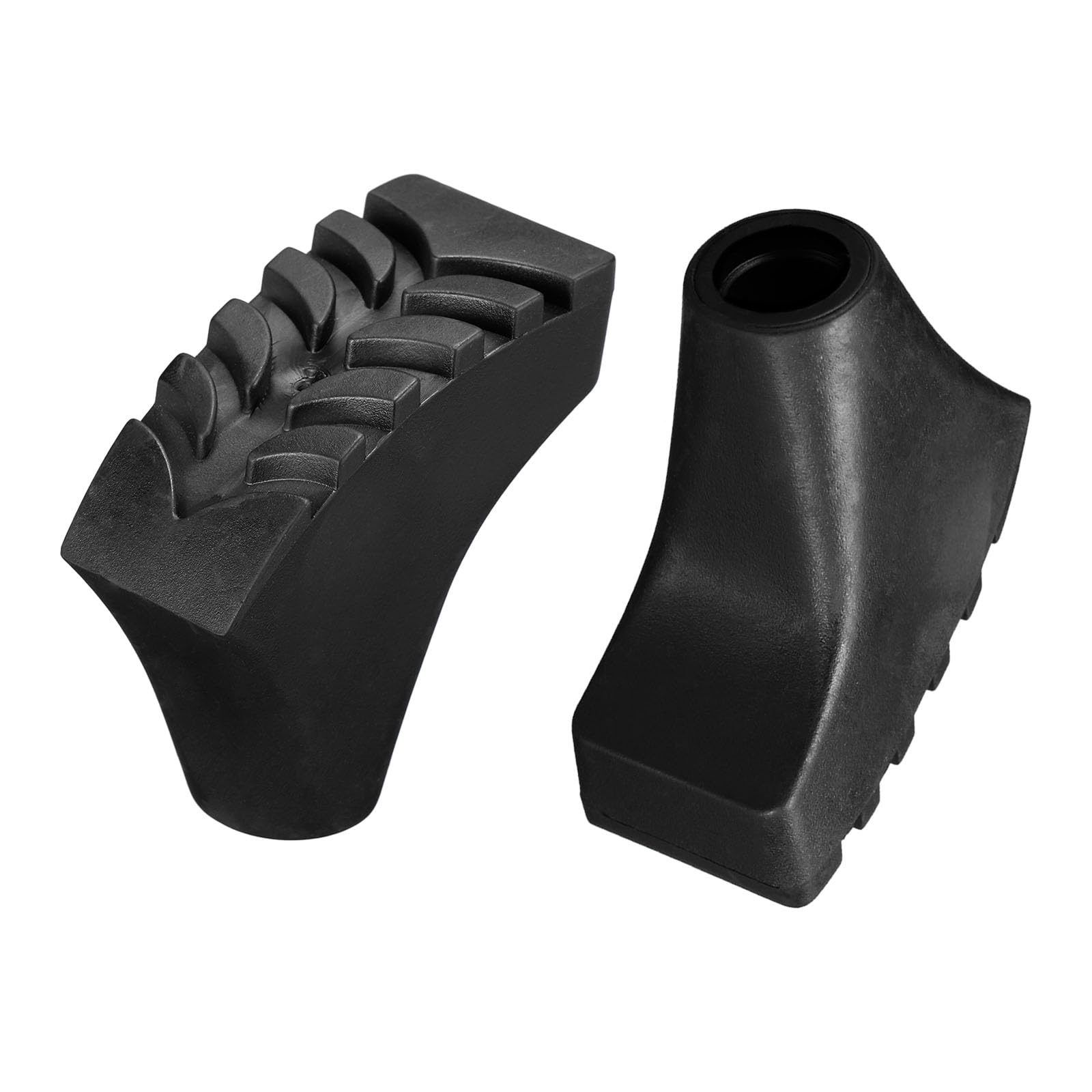 

M METERXITY Set of 2 Trekking Pole Tip Caps Cane Hiking Pole Tip Cap Replacement Walking Stick Protective Accessories for Hiking Walking Camping -