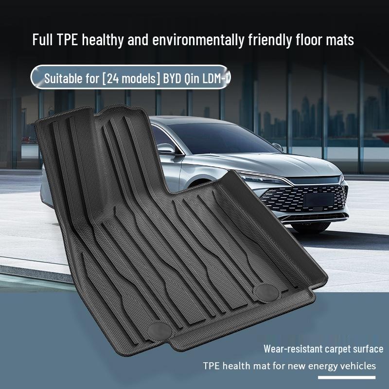 Custom TPE Floor Mats & Eco-Friendly Trunk Mats for BYD Qin L DM-i (24 Model).