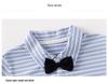British Baby Boy Overalls Set: Two-Piece Formal Wear for Spring/Autumn - 1-Year-Old Long-Sleeved Gentleman Shirt
