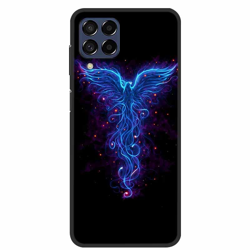 Für Samsung Quantum3 Hülle Blumen TPU Weiches Silikon Rückabdeckung Handyhülle Für Samsung Galaxy Quantum 3 5G Hülle SM-M536S Funda
