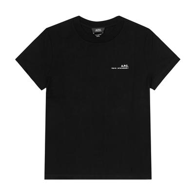 A.p.c. ITem Standard T-shirt Grand M26404 Tzc Nero Bianco