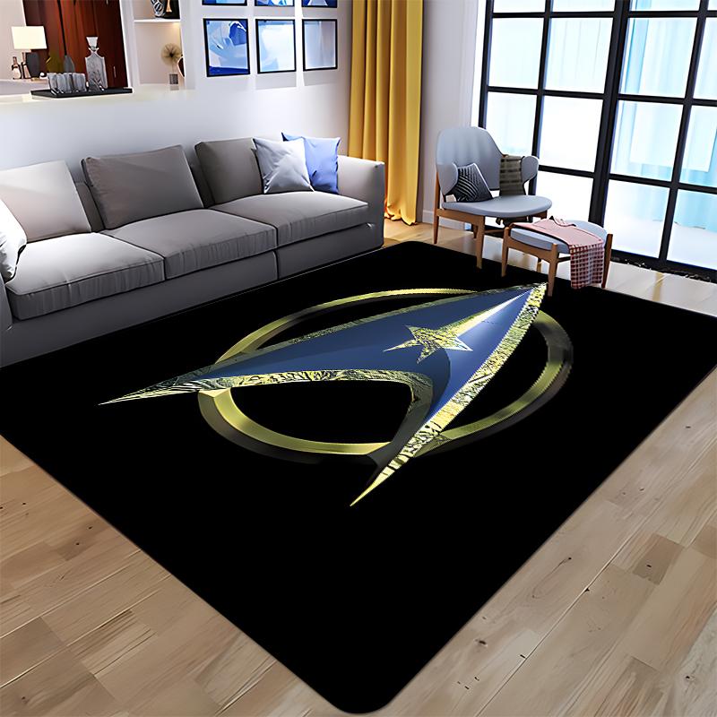 Starlogo Printed Carpet Living Room Camping Carpet Christmas Halloween New Year Girl Room Cute Cool Rug Girls Room Rug Yoga Mat