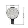 1Pcs Rhinestone Decor Car Seat Back Hook Hanger Universal Bling Diamond Vehicle Auto Headrest Storage Holder Car Accessories
