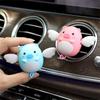 Cute Pig Car Air Freshener Cute Pig Car Vents Ornament Air Conditioner Outlet Clip Car Decorations Stand Interior Accessories