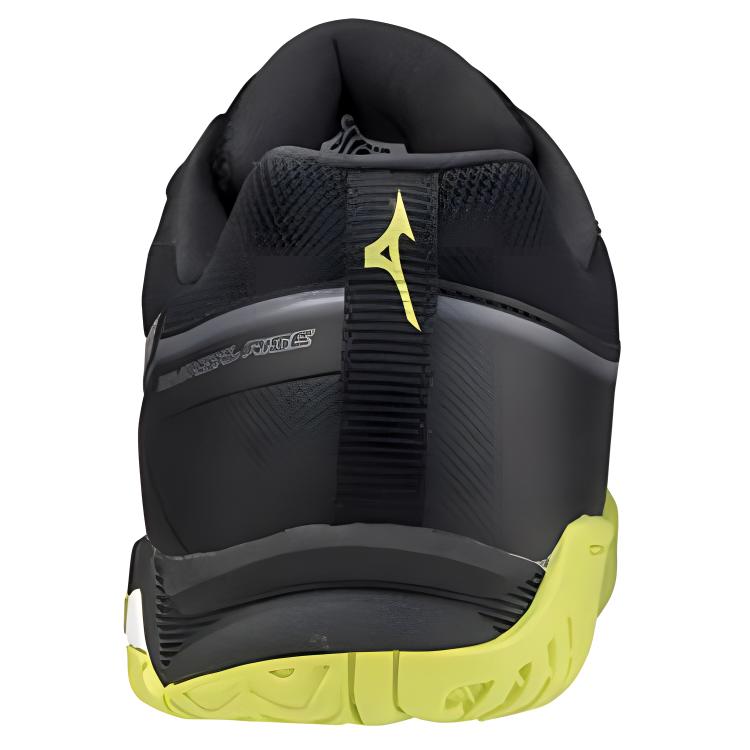 Mizuno Wave Medal Rise Breathable Durable Non-Slip Low-Top Table Tennis Shoes Unisex Shoes Black Yellow 81GA211005
