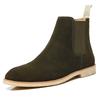 Bottes Chelsea Homme Style Britannique Bottines Cuir Véritable Daim Haute Qualité Chaussures pour Homme Nouvelles Bottes d'Affaires Zapatos Hombre