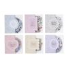 30 pcs vintage lace watercolor border PET sticker Hot laser Silver hand Ledger Collage primer sticker Scrapbooking accessories