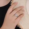 Exquisite opal ring S925 silver with natural ethiopia opal gemstones fine jewelry for women mom wife nice birthday party gift